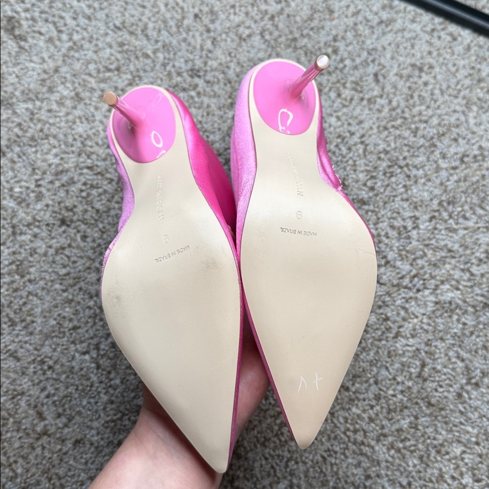 NIB Good American Pink Booties Size 9 - Picture 7 of 9